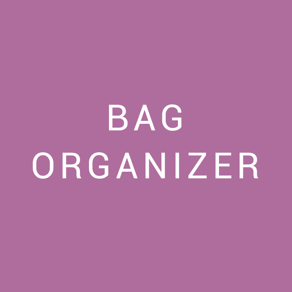 bag organizers, no more digging in your bag. Organize your stuff using Gin & Jacqie organizer