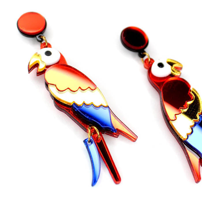 Colorful Parrot freeshipping - GIN & JACQIE