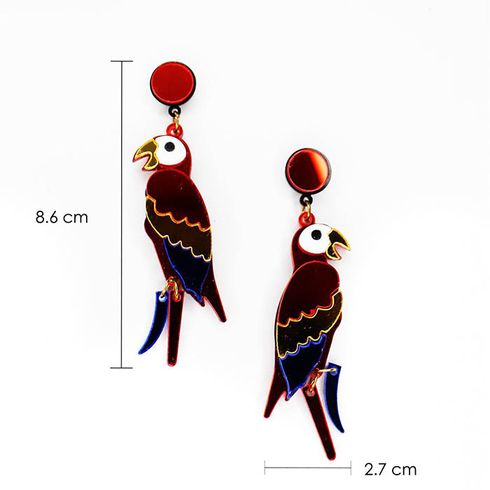 Colorful Parrot freeshipping - GIN & JACQIE