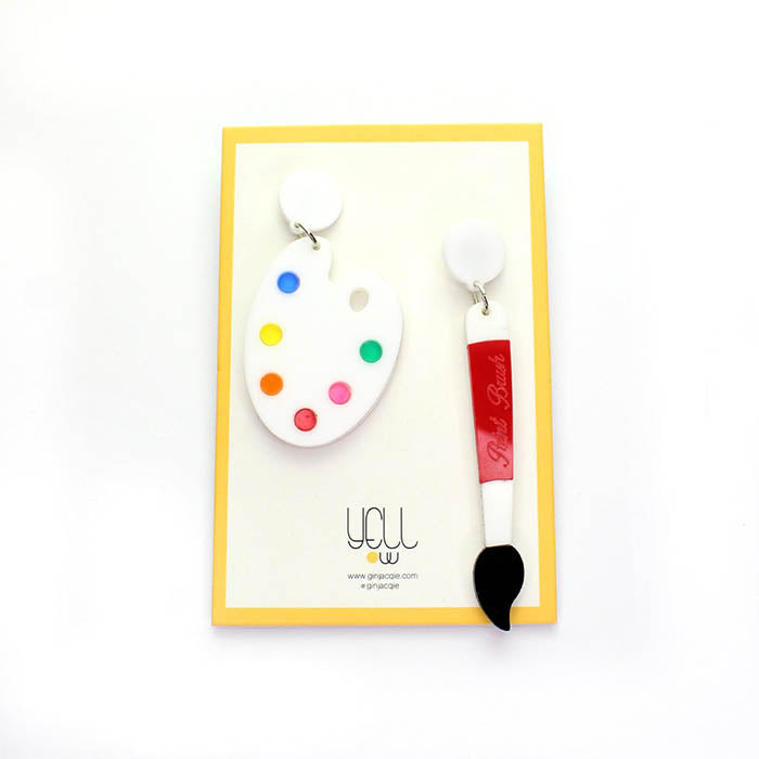 Paintbrush and Palette freeshipping - GIN & JACQIE