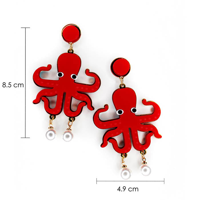 Red Octopus freeshipping - GIN & JACQIE
