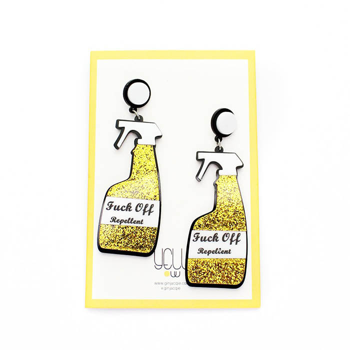  Spray Repellent earring freeshipping - GIN & JACQIE